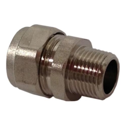 ADAPTADOR MACHO PARA TUBO PE-AL-PE DE 3/8 X 3/8 COFLEX