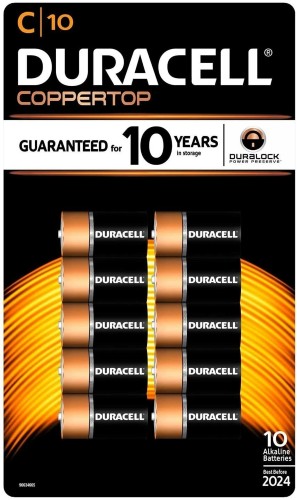 PAQ CON 10 PILAS C DURACELL sobre pedido cotizar
