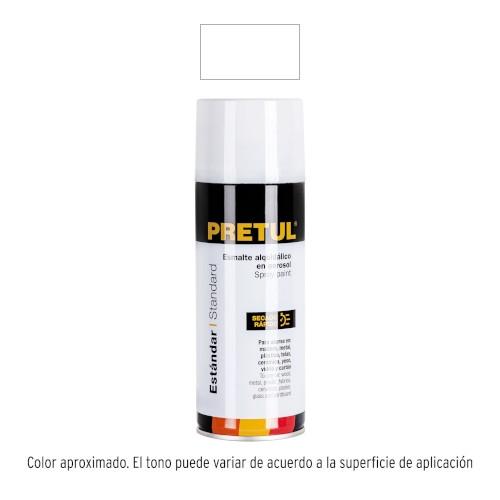 PINTURA EN AEROSOL  BLANCO MATE  400 ml  PRETUL