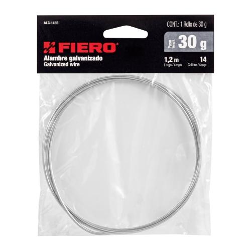 ALAMBRE GALVANIZADO CALIBRE 14 30 G FIERO