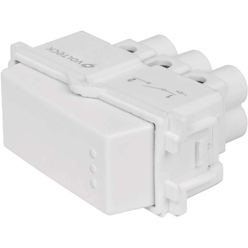 APAGADOR SENCILLO BLANCO ITALIANA VOLTEC