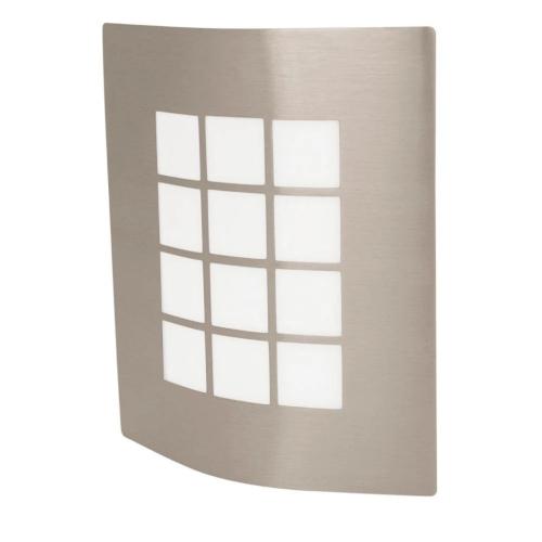 ARBOTANTE DECORATIVO CUERPO DE ACERO INOXIDABLE (LAMPARA NO INCLUIDA) VOLTECK