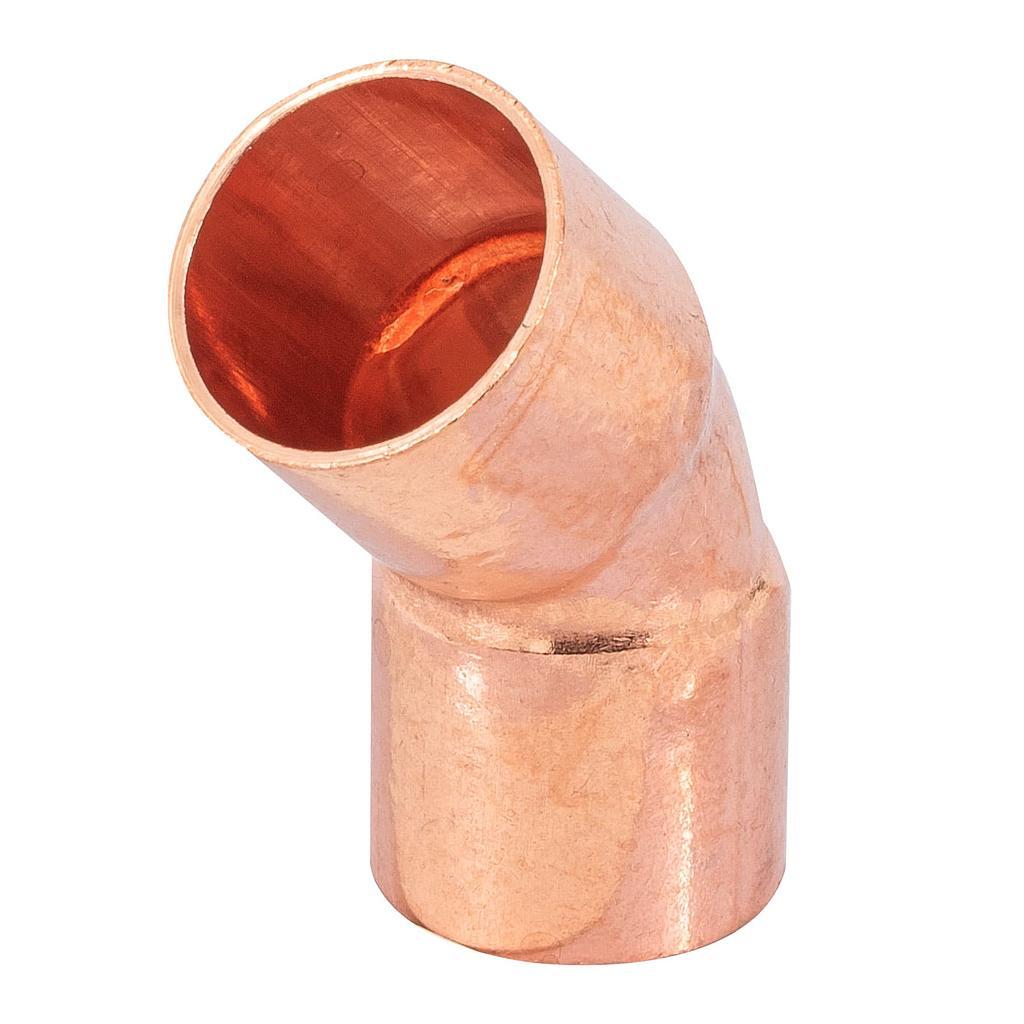 CODO 45° DE COBRE 1/2 FOSET