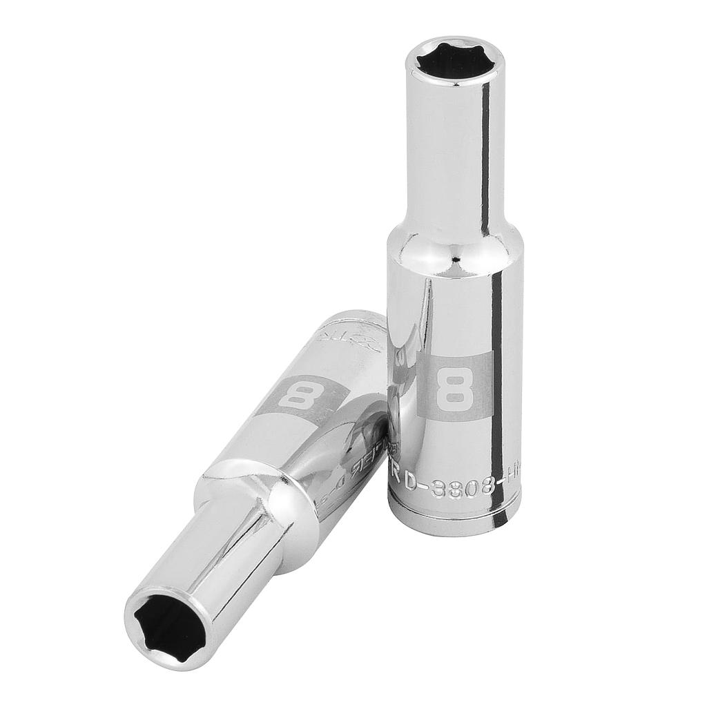 DADO LARGO  DE 8MM 6 PUNTAS CUADRO TRUPER