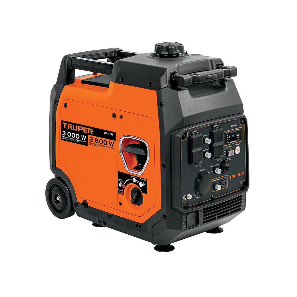 GENERADOR SILENCIOSO INVERTER 3.5W 224 CC ENC. ELECTRONICO TRUPER