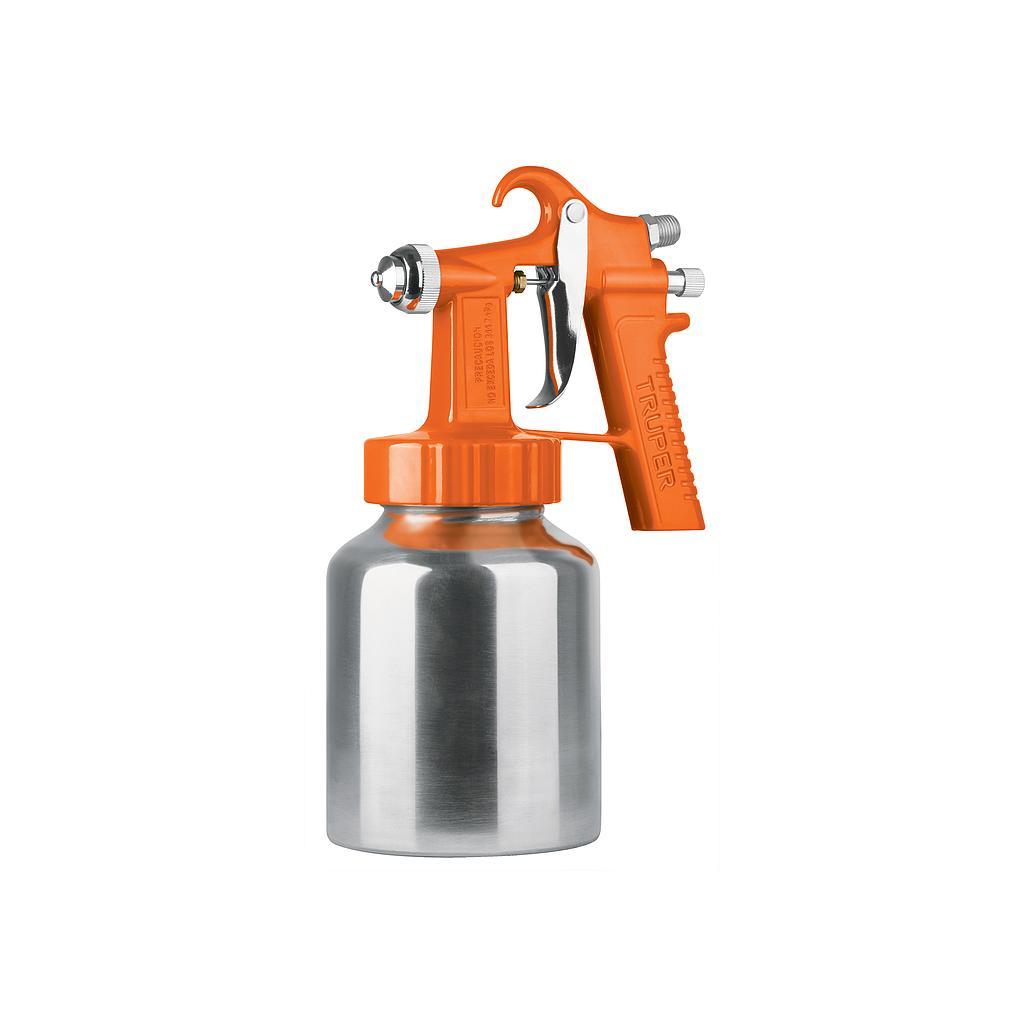 PISTOLA  P/PINTAR BAJA PRESION 1.5MM NARANJA ENTRADA SUP TRUPER