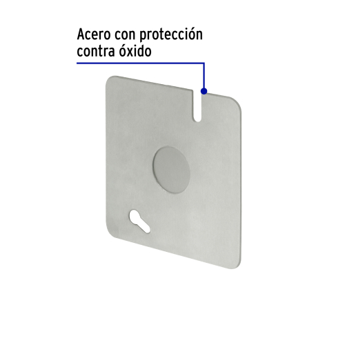 TAPA P/CAJA CUADRADA 3X3 VOLTECH