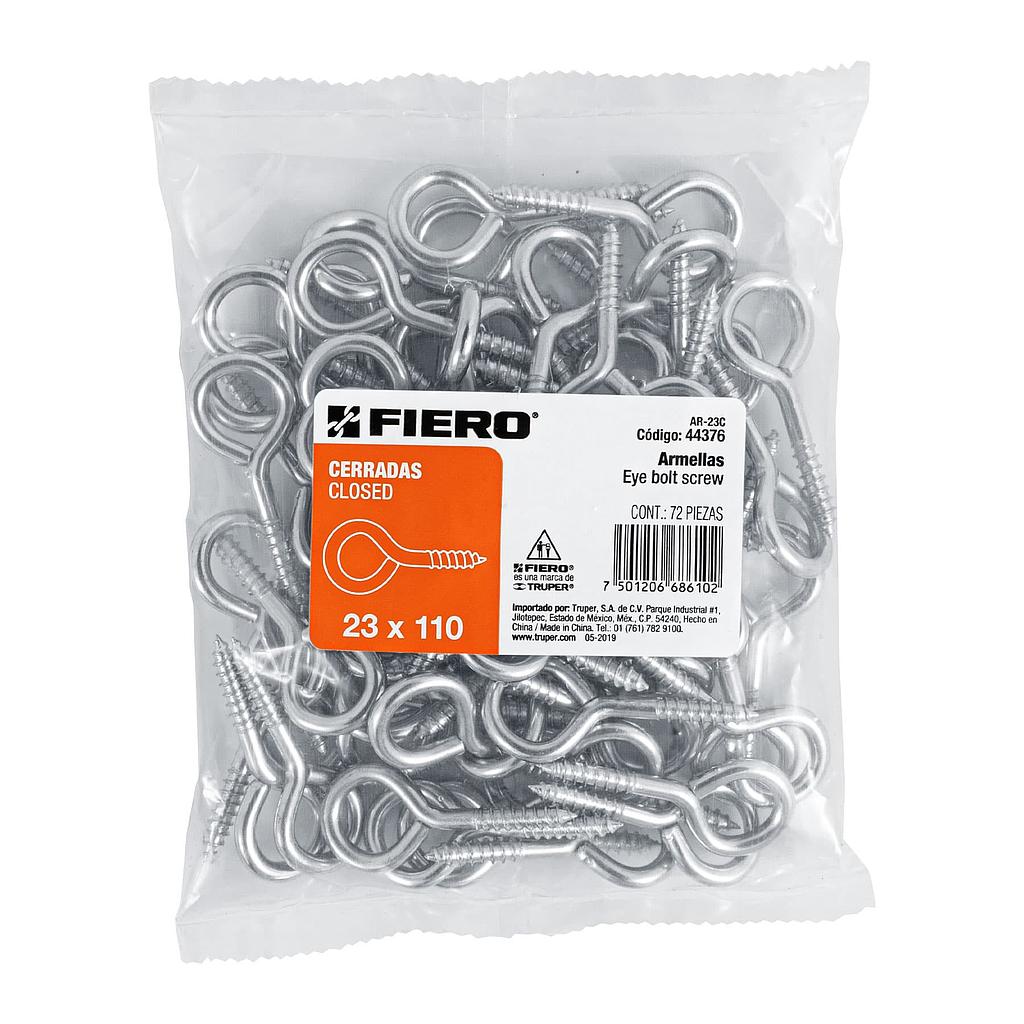 BOLSA CON 72 ARMELLAS CERRADAS DE 23 X 110 FIERO