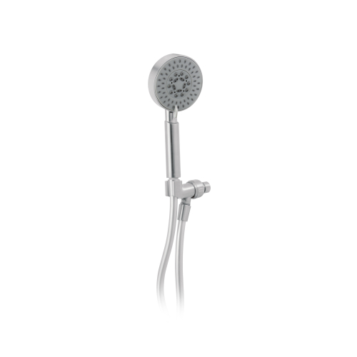 REGADERA SATIN DE TELEFONO DE 4" CON SOPORTE FOSET ELEMENT