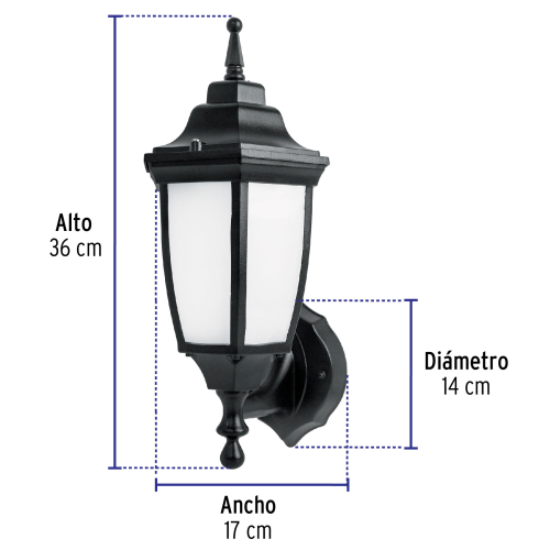 ARBOTANTE T/FAROL NEGRO SOPORTADO VOLTEC ARB-101L ultimos productos