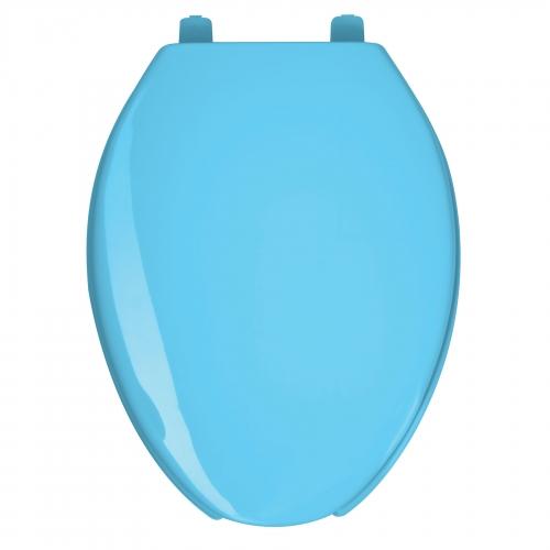 ASIENTO ALARGADO PARA WC, AZUL FOSET