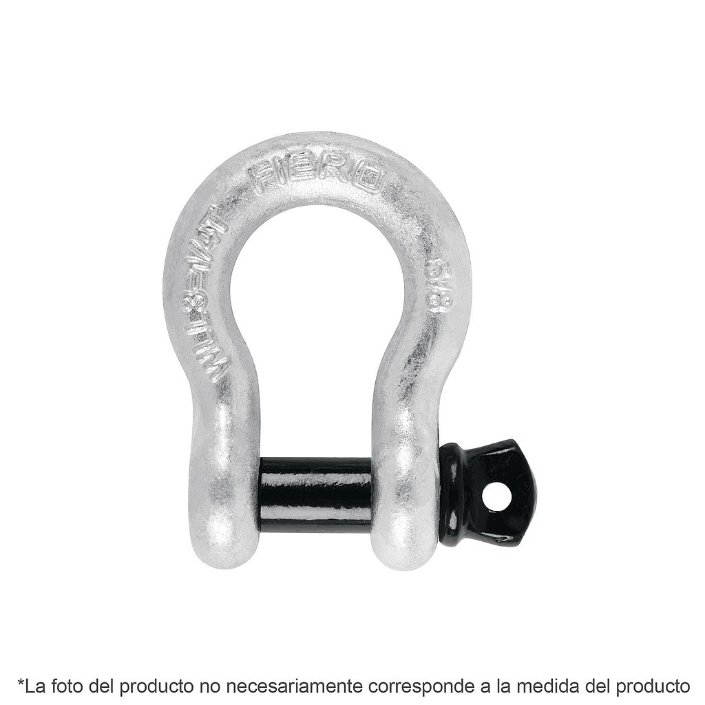 GRILLETE DE ACERO FORJADO DE 3/8" FIERO