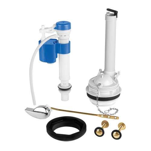 JUEGO DE ACCESORIOS PARA WC DE 3" ALTURA AJUSTABLE FOSET