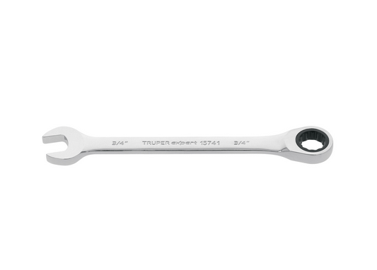 LLAVE CONBINADA CON MATRACA 8MM X 136 MM LARGO,EXPERT
