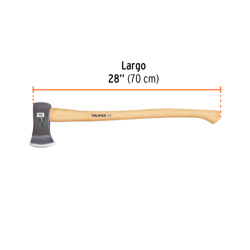 HACHA BOY 2-1/4 LB MANGO DE HICKORY 28 TRUPER