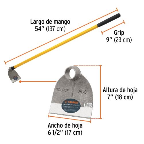 AZADON JARDINERO 1.5 LBS. C/MANGO TRUPER (4)