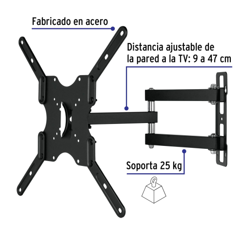 SOPORTE P/PANTALLA MOV. 23 A 42