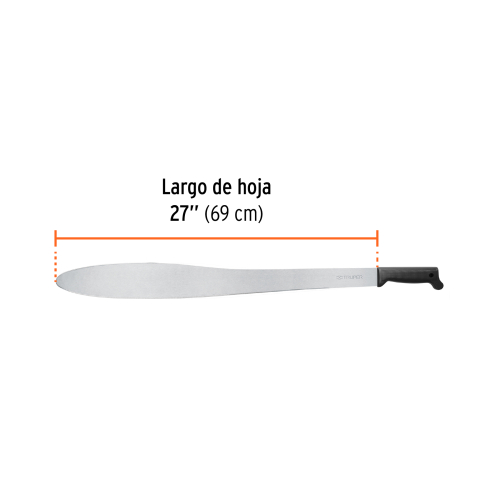 MACHETE CAGUAYANO27´ CACHA NEGRA TRUPER