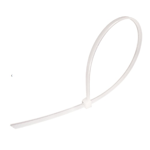 CINCHO DE PLASTICO DE 500X4.8MM NATURAL 25 PZA AKSI
