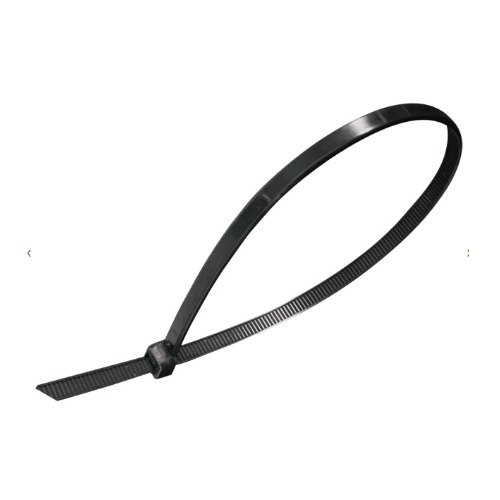 CINCHO DE PLASTICO DE 200X3.6MM NEGRO 50 PZA AKSI