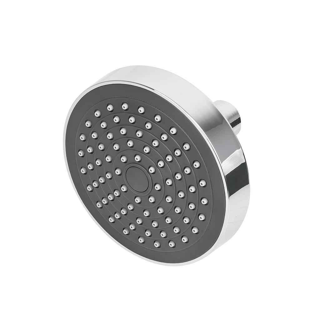 REGADERA REDONDA DE ABS 4-1/4 SIN BRAZO, FOSET BASIC