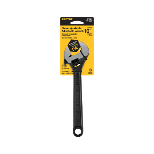LLAVE AJUSTABLE (PERICO) 10" PAVONADA  PRETUL