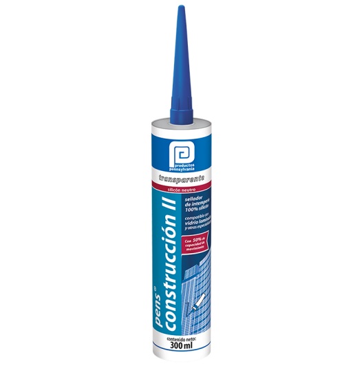 SILICON TRANSPARENTE PENS CONSTRUCCION 300 ml PENNSYLVANIA PP-67