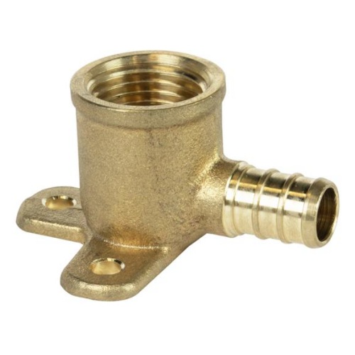 CODO HEMBRA ESPIGA LATON C/SOPORTE 1/2X1/2FNPT COFLEX