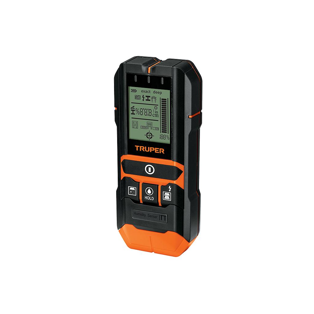 DETECTOR DE MATERIALES DETRAS DE MUROS, PROFUNDIDAD MAX 12 CM TRUPER