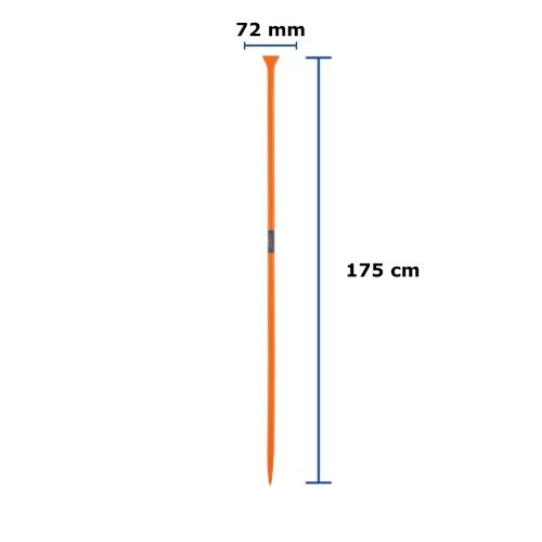 BARRETA DE PUNTA 1X 1.75 MTS TRUPER