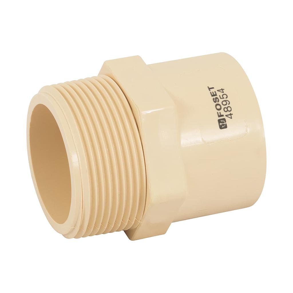 CONECTOR MACHO CPVC 1-1/2 Plg. FOSET