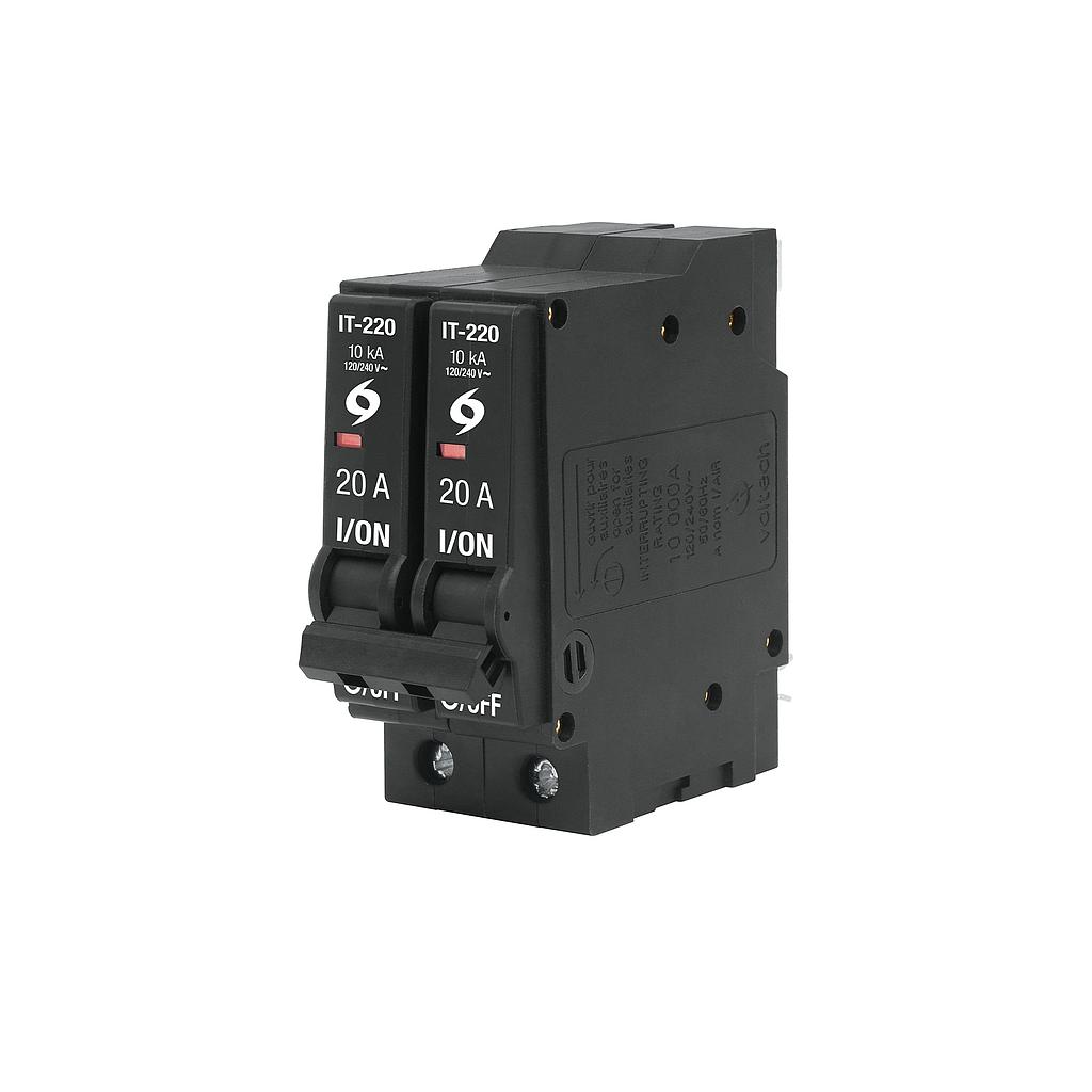 INTERRUPTOR DE 2 POLOS 50A,ENCHUFABLE, A GRANEL,VOLTECK