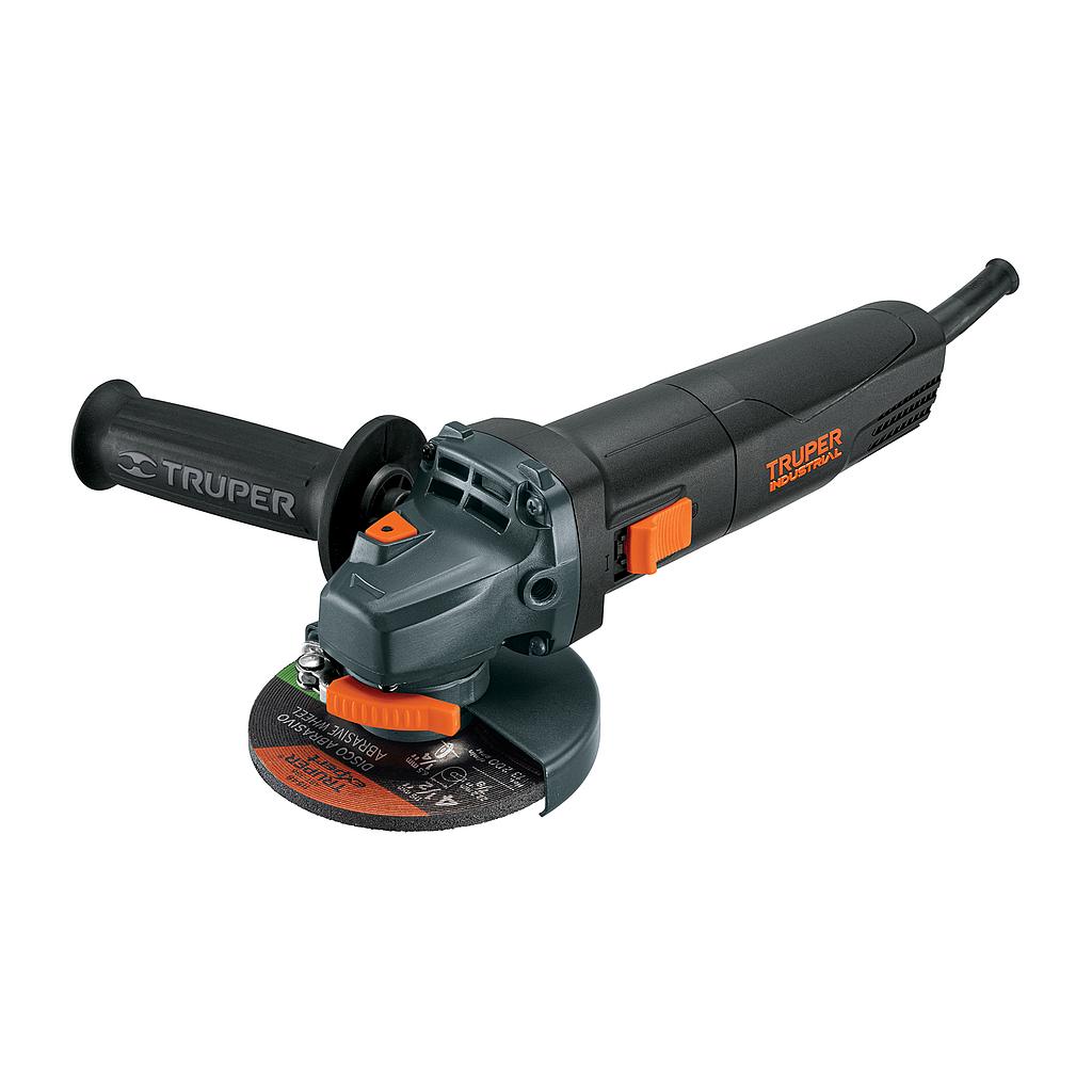 ESMERILADORA ANGULAR 4-1/2', 850W, TRUPER INDUSTRIAL