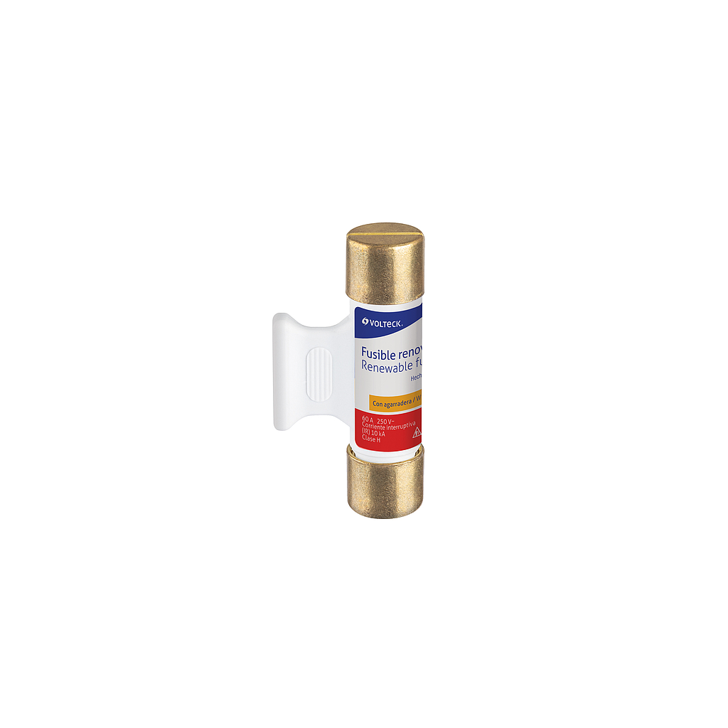 FUSIBLE 60A CON AGARRADERA, VOLTECK