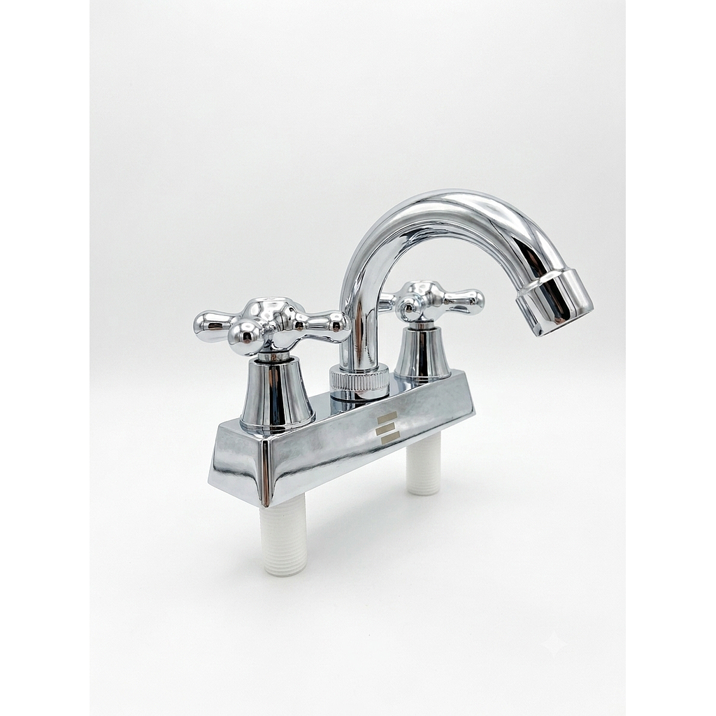 MEZCLADORA P/LAVABO EKON ABS MANERAL CRUCETA