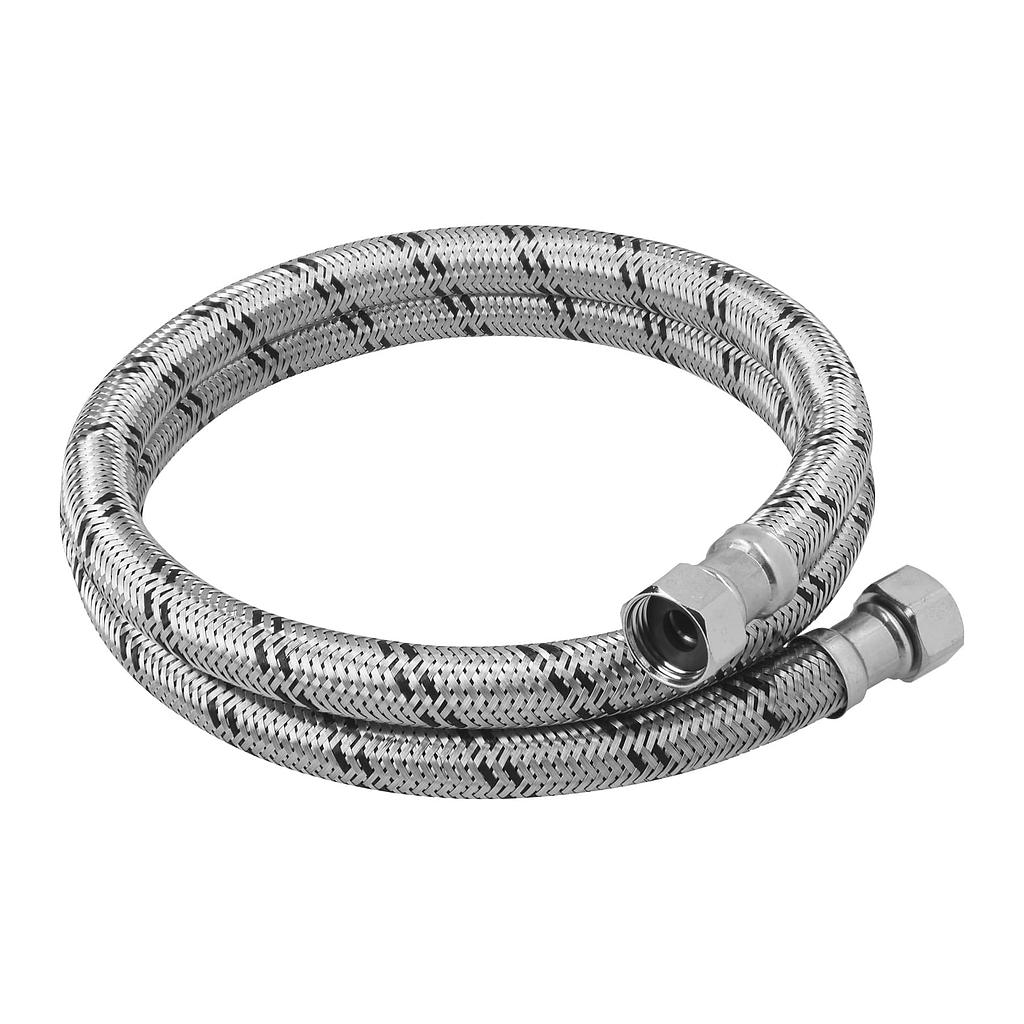 MANGUERA PARA BOILER   ACERO INOXIDABLE DE 1/2" X 1/2" DE 120 cm FOSET