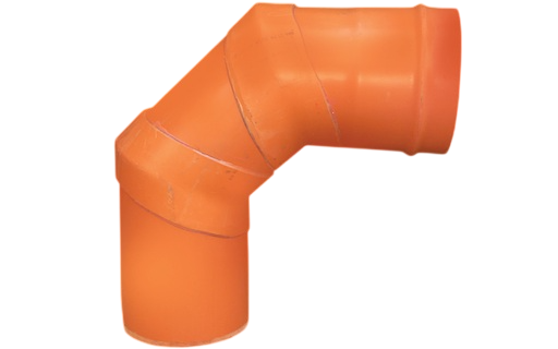 CODO PVC CON CAMPANA DE 10" X 90 SERIE 25  SOBRE PEDIDO