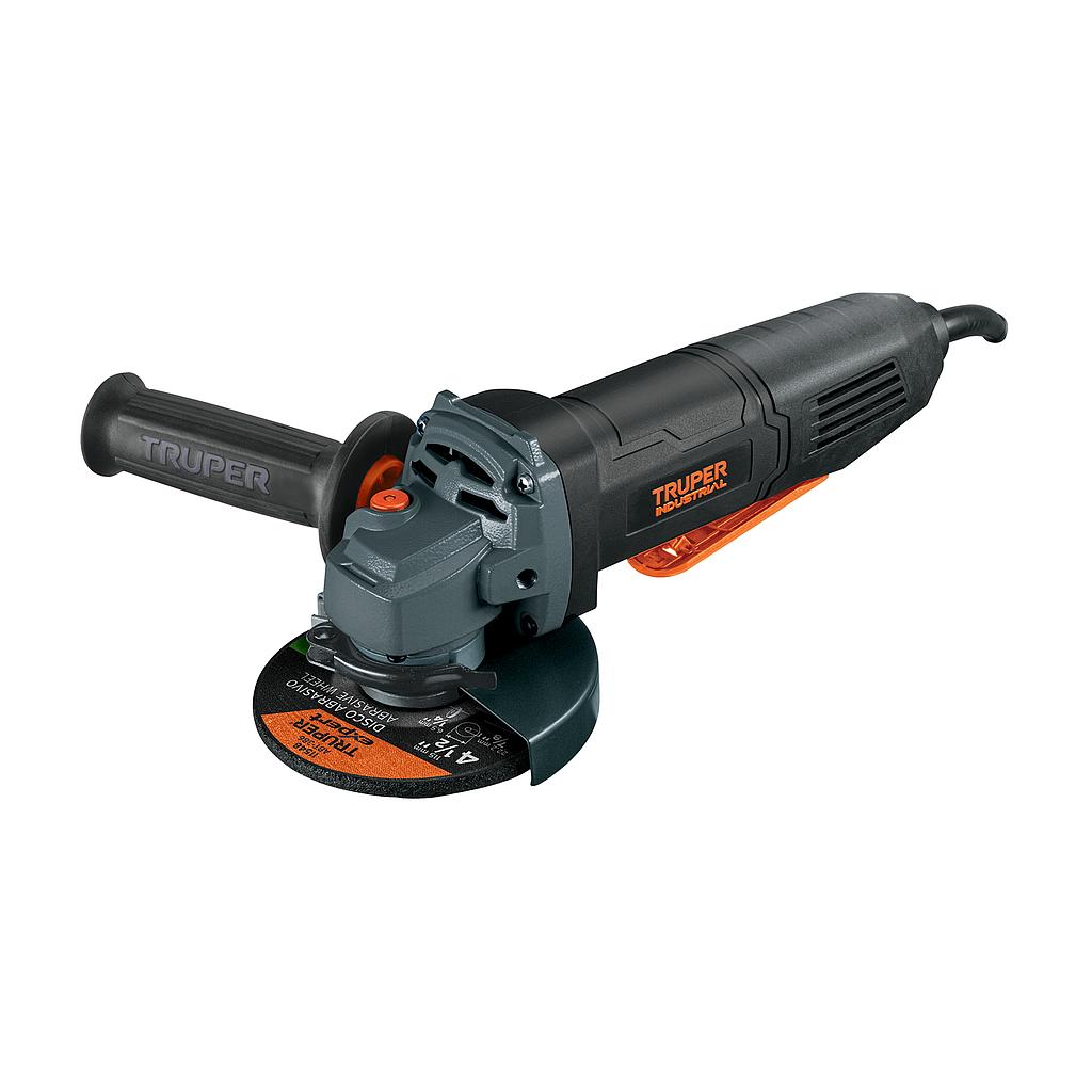 ESMERILADORA 4-1/2',850 W, INT PALETA TRUPER INDUSTRIAL