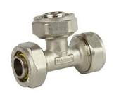 TEE PARA TUBO PE-AL-PE DE 3/4 X 3/4 X 3/4 TUERCA COMPRESION  COFLEX