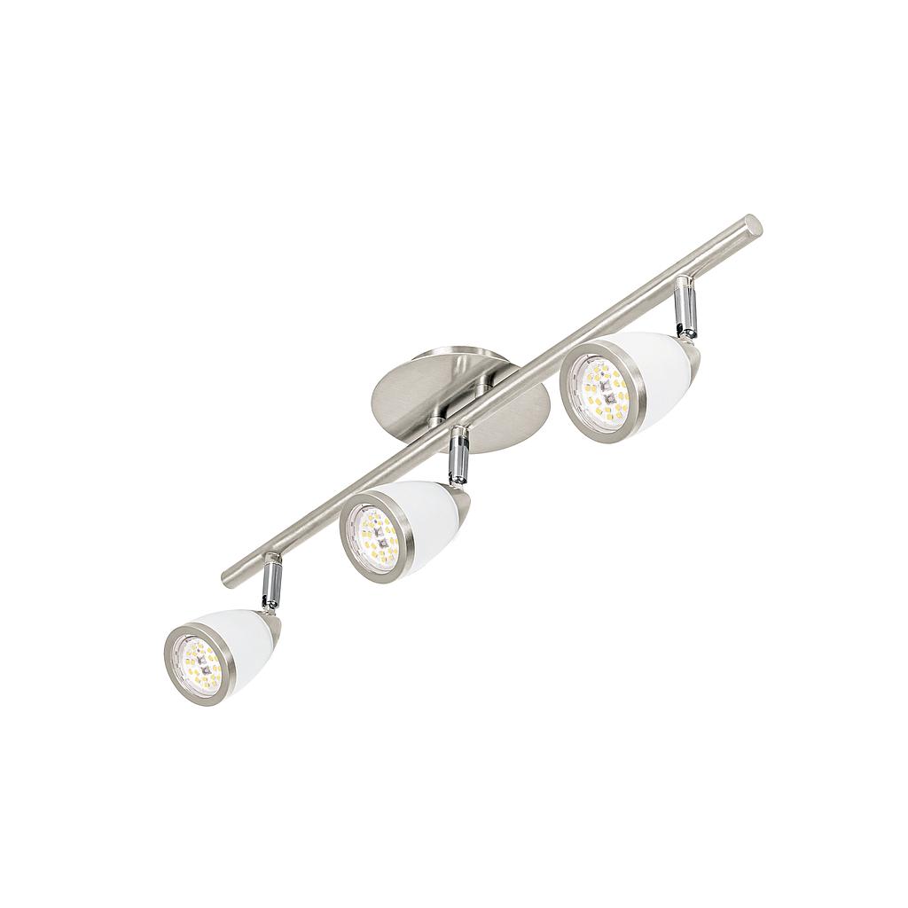 LUMINARIO SOBREPONER 3 SPOTS BASE GU10 VERONA VOLTECK