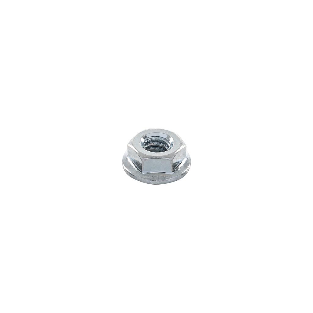 BOLSA CON 50 TUERCAS FLANGE 3/8' ACERO GALVANIZADO FIERO
