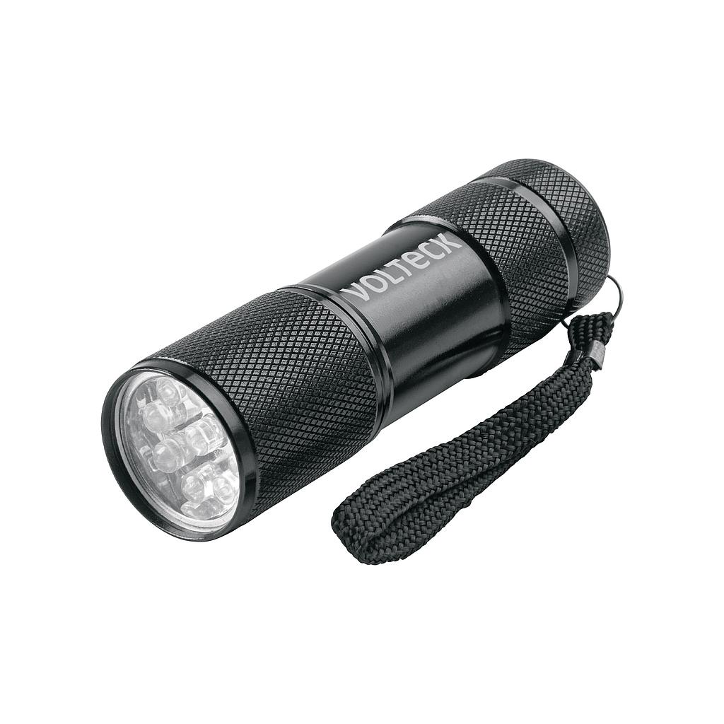 LINTERNA LED CON LUZ ULTRAVIOLETA VOLTECK