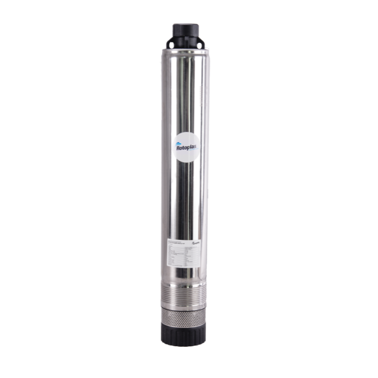 BOMBA SUMERGIBLE PARA CISTERNA 1/2 HP MODELO 4DN4.5-24/4-0.37 ROTOPLAS