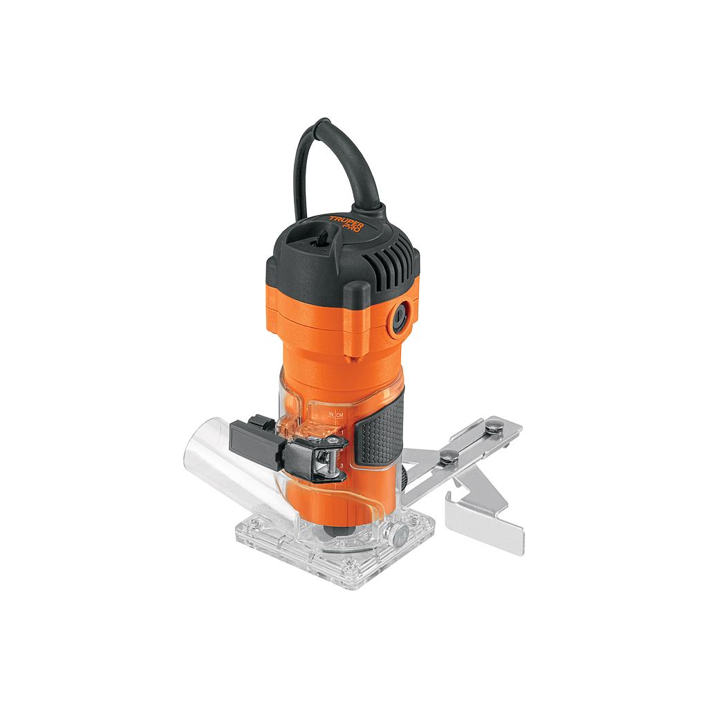 ROUTER (REBAJADORA) COMPACTO 600 W 3/4 HP TRUPER PRO