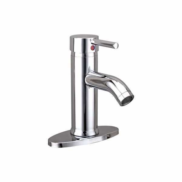 MONOMANDO PARA LAVABO DE LATON ACABADO CROMO INCLUYE CUBIERTA (NO INCLUYE DESAGUE AUTOMATICO) ALAN