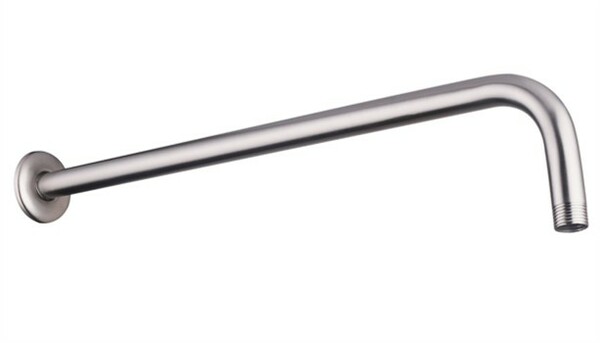 BRAZO DE 15” REDONDO PARA REGADERA Y CHAPETON EN ACERO INOXIDABLE ALAN