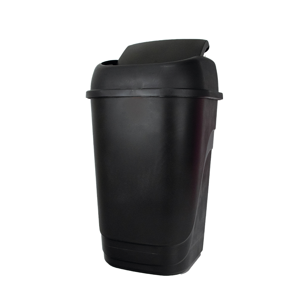 BOTE CON TAPA BALANCIN MEDIANO VERDE (19 L) AKSI