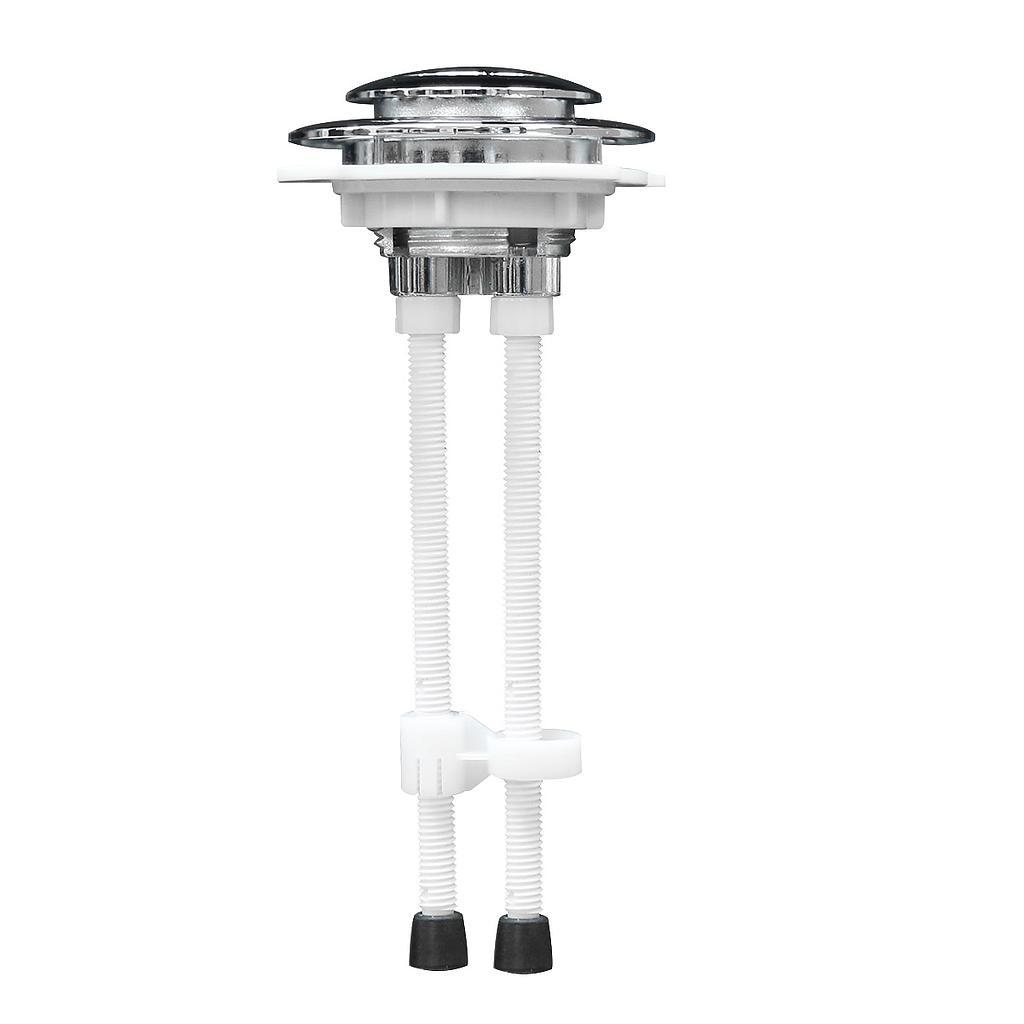 PUSH BUTTON SUPERIOR UNIVERSAL DUAL FLUSH CROMADO FLEXIMATIC