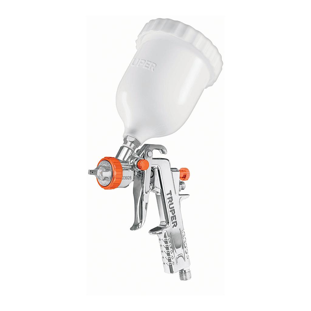 PISTOLA P/PINTAR HIBRIDA VASO PLASTICO 1.5MM TRUPER