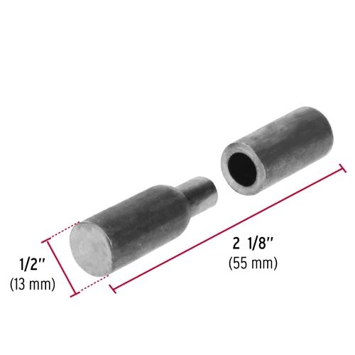 BISAGRA TUBULAR SOLDABLE DE 1/2 HERMEX